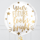 Your Future Looks Bright Graduation Inflated Foil Balloons