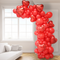 Love Heart Valentine's Day Asymmetric Balloon Arch