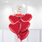 Valentine's Day Personalised Bubble Balloon Bunch
