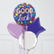 Good Luck Dots Foil Balloon Bouquet