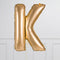 Inflated Gold Letter Balloons