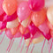 Flamingo Pink Helium Ceiling Balloons