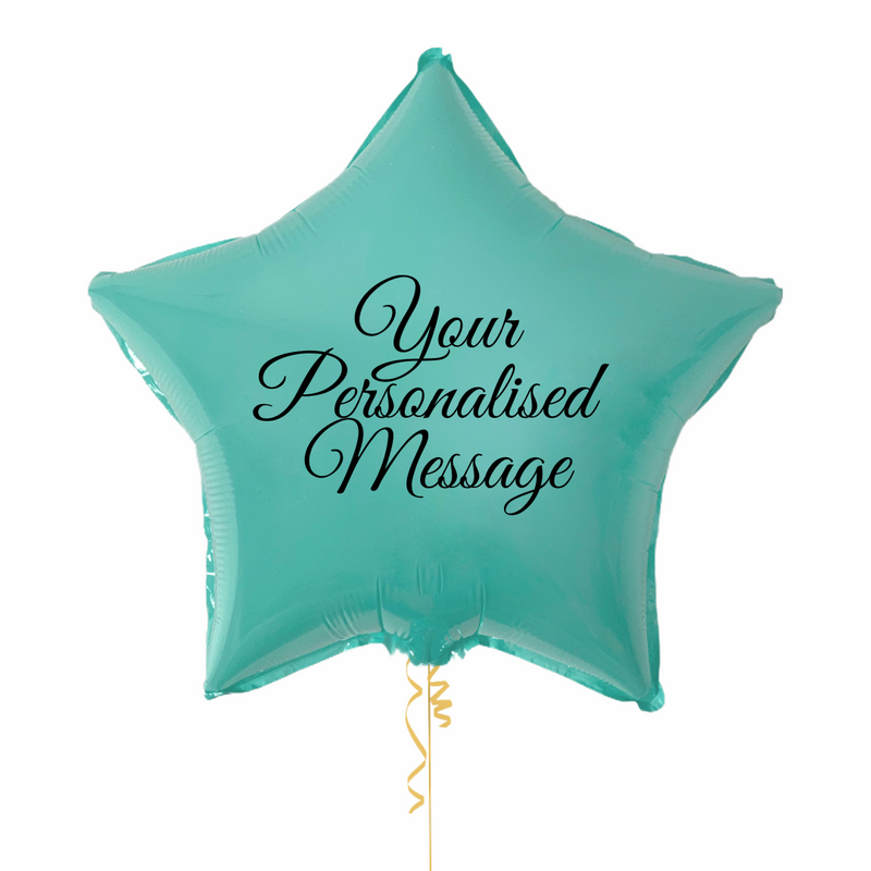 Tiffany Star Personalised Foil Balloon