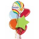 Colourful Star Congrats
