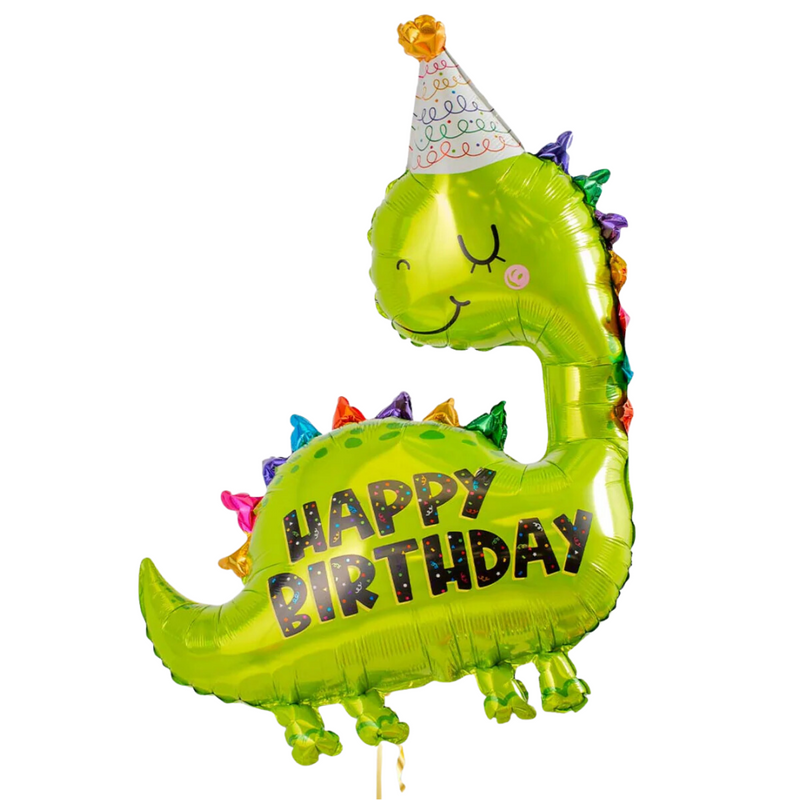 dinosaur birthday foil balloons delivery