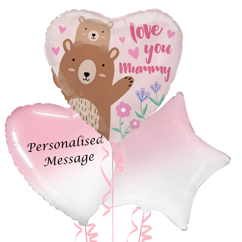 Love You Mummy Personalised Mother's Day Balloon Bouquet