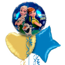 Frozen Sisters and Olaf Foil Balloon Bouquet Set