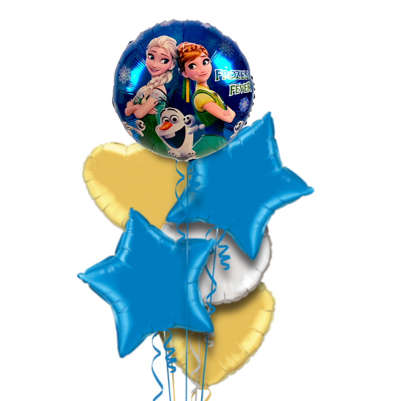 Frozen Sisters and Olaf Foil Balloon Bouquet Set