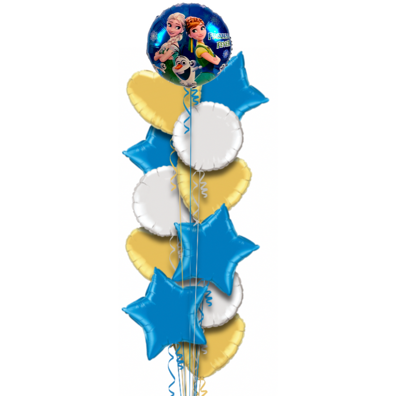 Frozen Sisters and Olaf Foil Balloon Bouquet Set