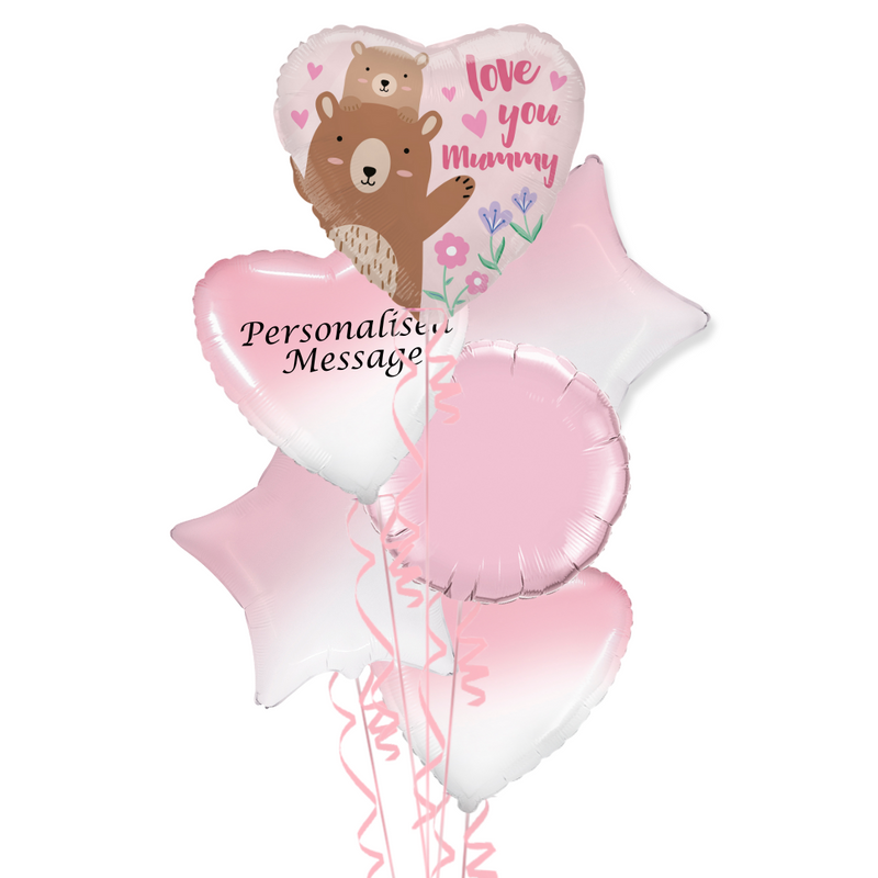 Love You Mummy Personalised Mother's Day Balloon Bouquet