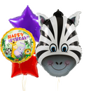 birthday zebra balloons delivery Ireland 