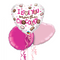 I Love You More Than Chocolate Balloon Bouquet