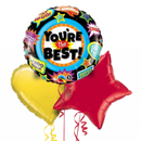 You're The Best Special Messages Balloon Bouquet
