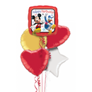 Mickey Mouse and Donald Duck Happy Birthday Foil Balloon Bouquet