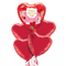 Valentine's Day Letter Balloon Bouquet