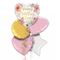 Flowers Themed Happy Mother's Day Balloon Bouquet