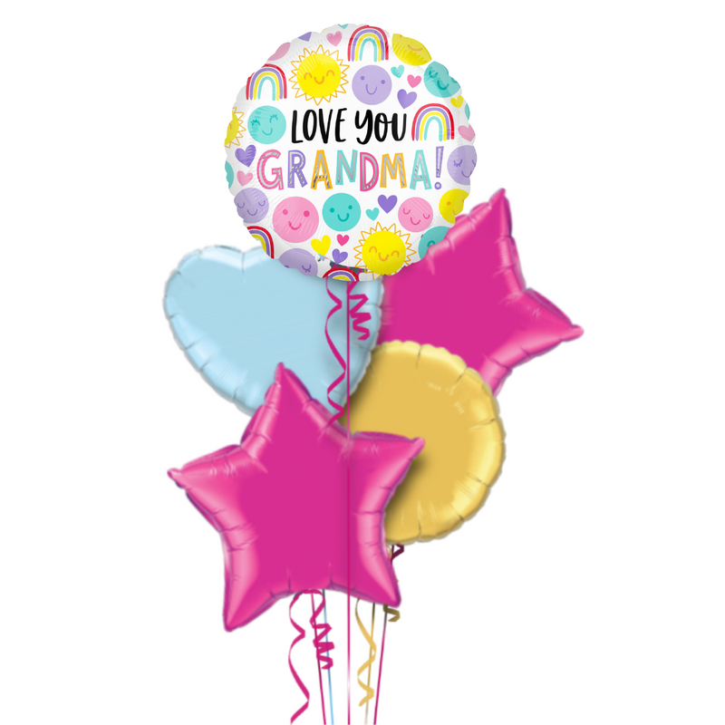 Love You Grandma Balloon Bouquet