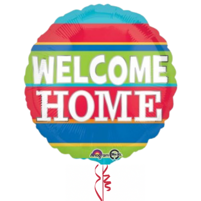 Welcome Home Stripes Balloon Bouquet