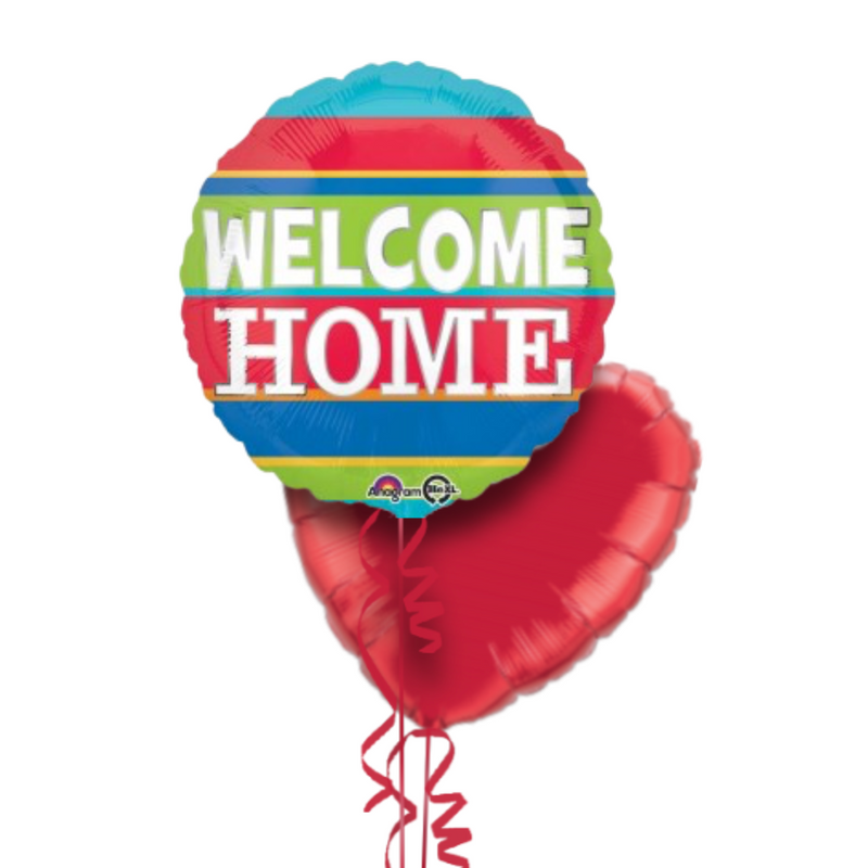 Welcome Home Stripes Balloon Bouquet