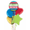 Welcome Home Stripes Balloon Bouquet