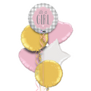 It's a Girl Pattern Balloon Bouquet