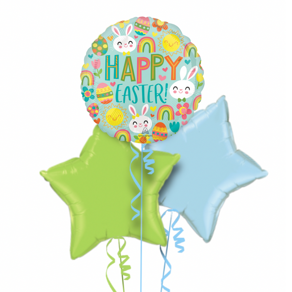 Happy Easter Themed Balloon Bouquet
