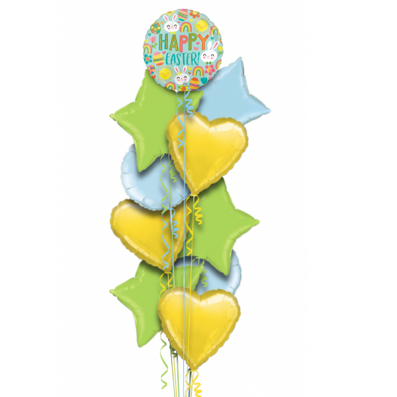 Happy Easter Themed Balloon Bouquet
