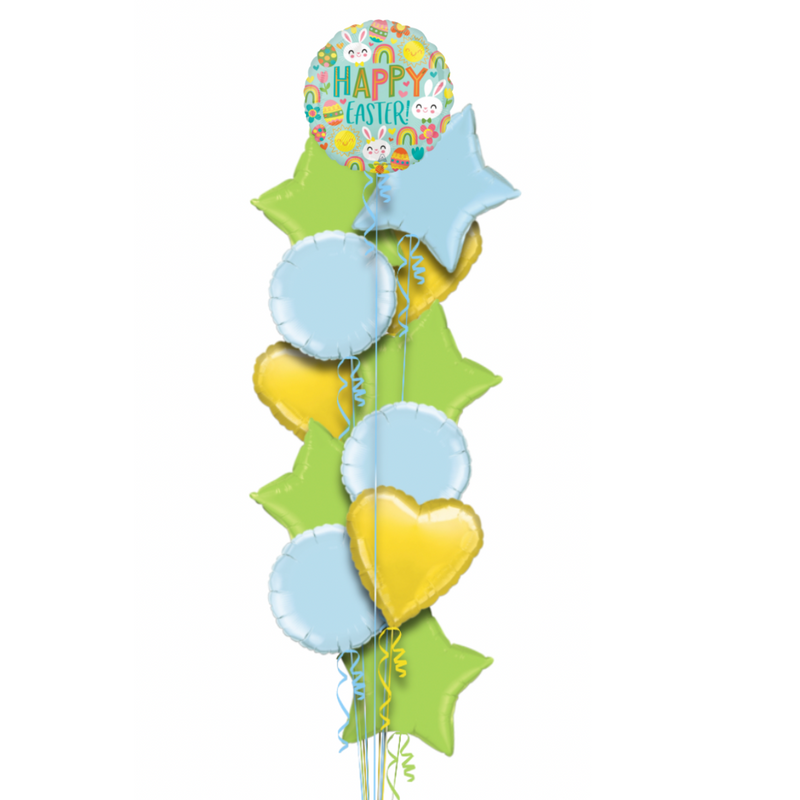 Happy Easter Themed Balloon Bouquet