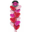 Hen Night Diamond Ring Foil Balloon Bouquet