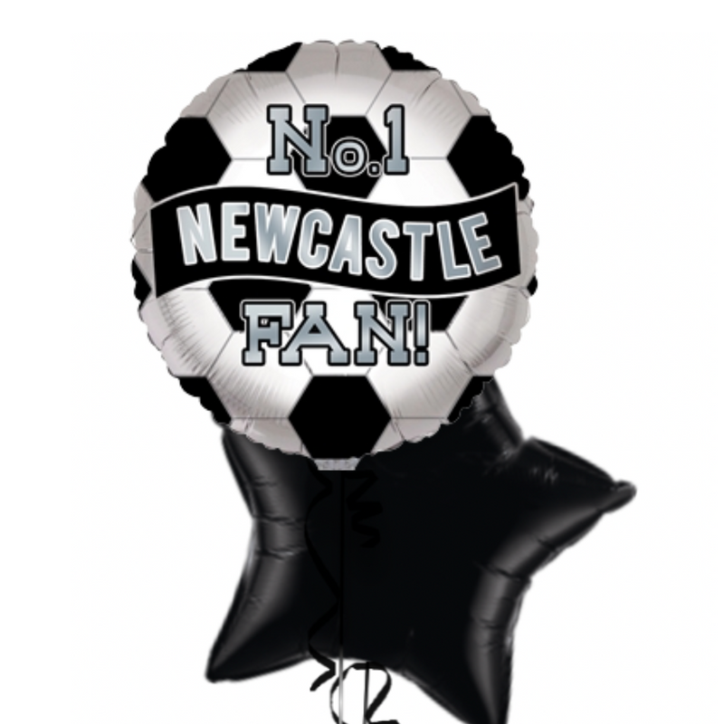 Football Newcastle Fan Balloon Bouquet
