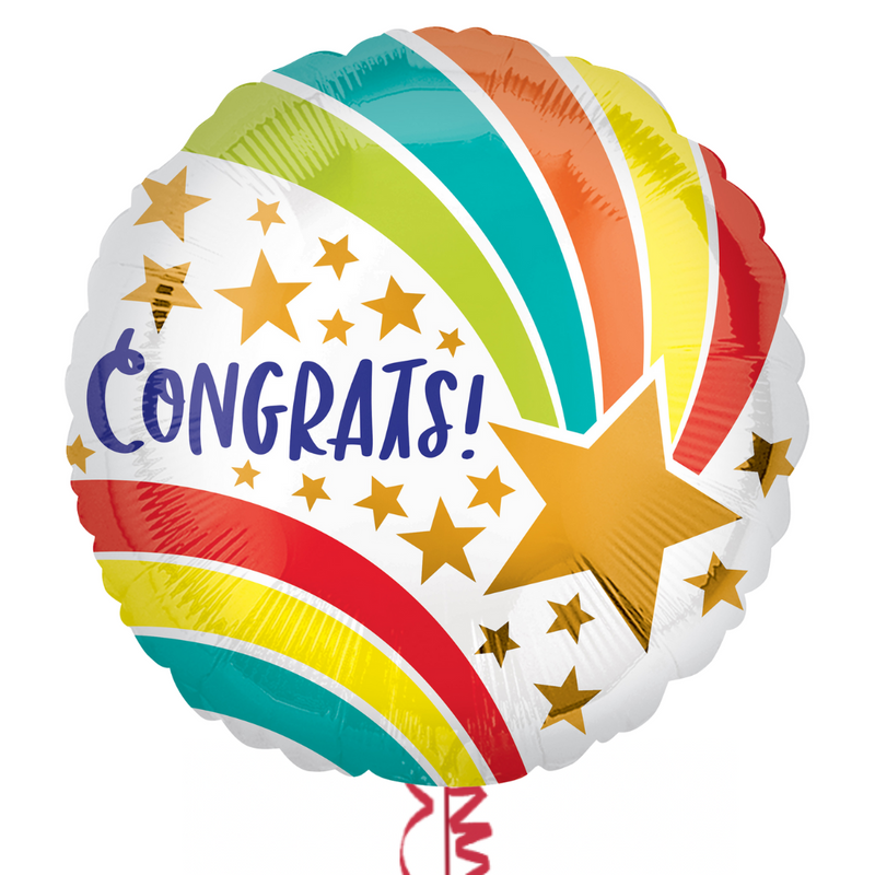 Colourful Star Congrats