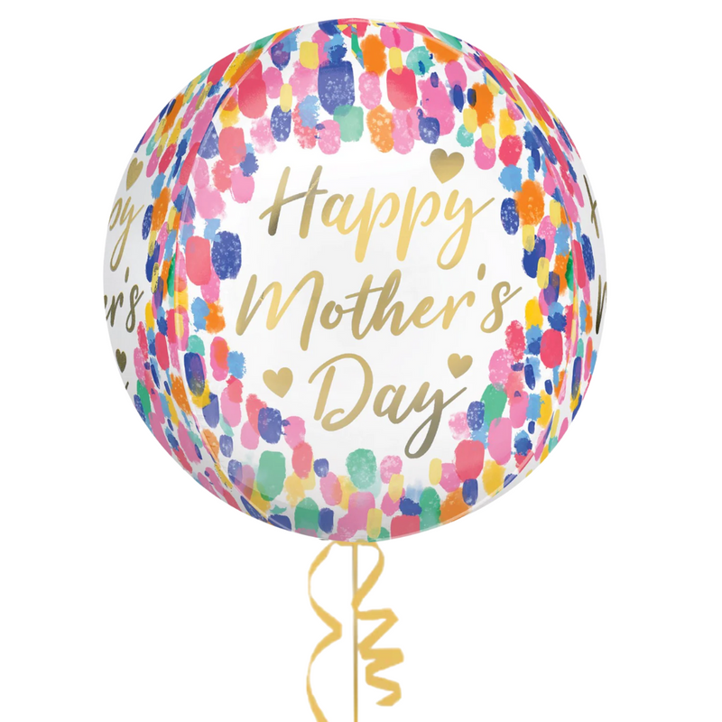 Watercolour Happy Mother’s Day Orbz Balloon